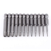 12 sztuk 1/4 Cal zestaw wkrętaków bitów Torx [13050000337]